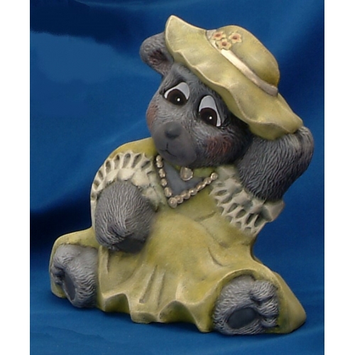 Plaster Molds - Southern Bear W/Hat